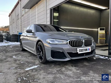 단조로운 실버휠의 변신! BMW G30 520i 662M 블랙유광 휠도색 / 용인 처인구