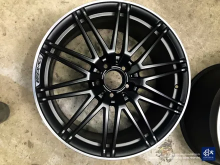 벤츠 GTC AMG 블랙실버 무광 투톤 휠도색 / 용인 처인구