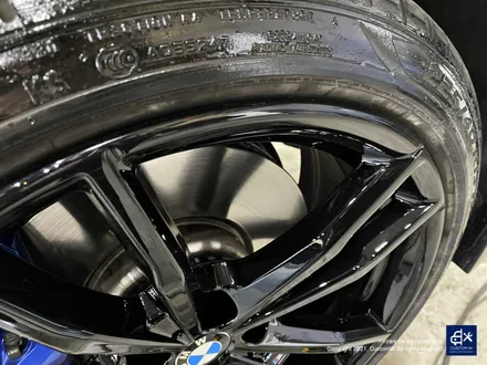 BMW G20 320d 투어링 791M 휠수리 후 블랙유광 휠도색 / 용인 처인구