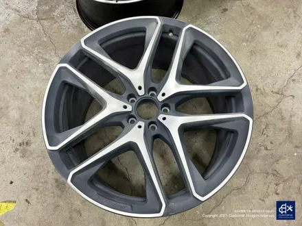 벤츠 GLE53 AMG 블랙유광 휠도색 + 레드 캘리퍼 도색 / 용인 처인구