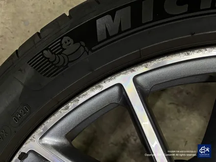 벤츠 GT43 AMG 휠수리 후 블랙실버 투톤 유광 휠도색 / 용인 처인구