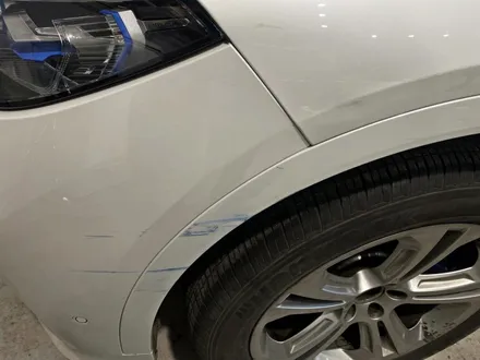 BMW X7 프론트 범퍼, 휀더, 가니쉬 수리 및 블랙 폴리시 휠복원 / 용인 처인구