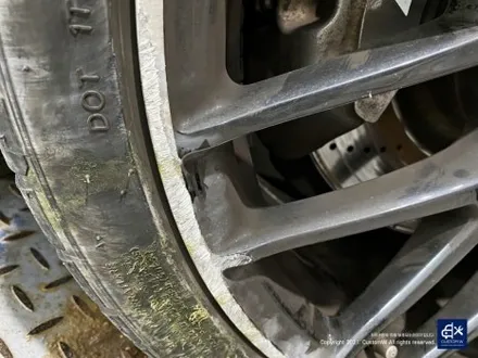벤츠 C63 AMG 휠수리 후 투톤 유광 휠도색 / 용인 처인구