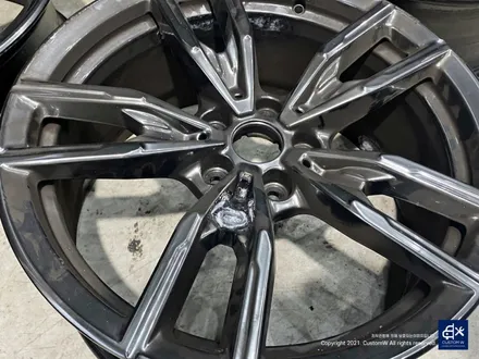 BMW M340i 박리 후 블랙 폴리시 휠도색 / 용인 처인구