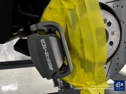 벤츠 GLE53 AMG 블랙 유광 휠도색 그리고 레드 캘리퍼 도색까지_! 완벽한 컬러 밸런스_! / 용인 처인구