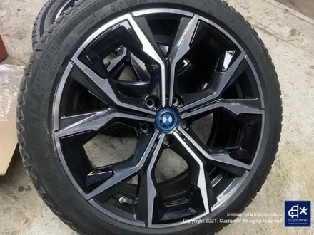 BMW i4 860M 다이아몬드 컷팅 휠 상처 수리 후, 휠 복원 (feat. 휠 커버 상처 수리 후, 복원 도색까지) / 용인 처인구