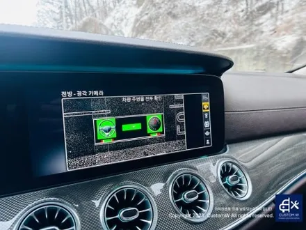 CLS300d 어라운드뷰 순정 360카메라 , 전방 범퍼 사고로인한 판금도색. / 용인 처인구