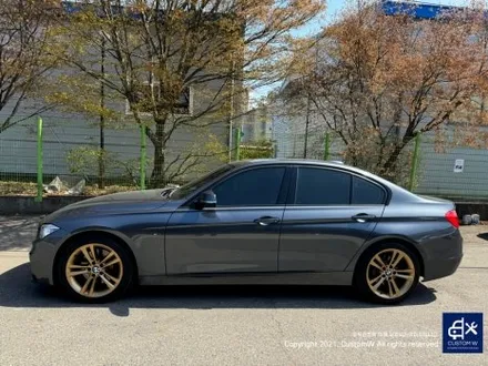 BMW F30 397M 휠 상처 수리 후, 골드 휠 도색 / 용인 처인구