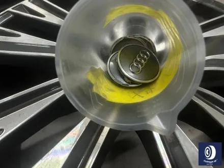 3년 전 캘리퍼 도색 작업 후, 재방문 주신 고객_! 아우디 A6 50TDI 20인치 휠 상처 수리 후, 블랙 유광 휠도색 / 용인 처인구