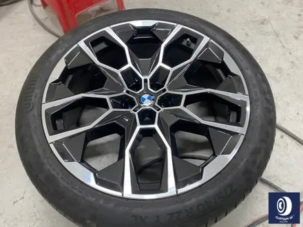 BMW X7 40i 913M 22인치 휠 상처 수리 후, 다이아몬드 커팅 휠 복원 / 용인 처인구