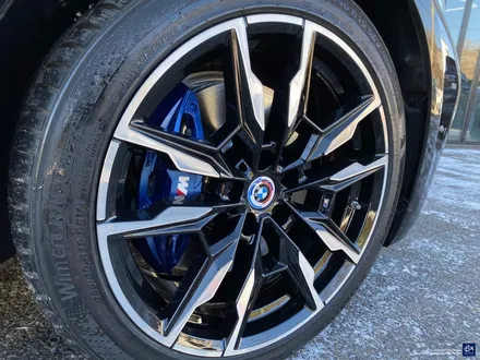 BMW i4 M50 기존 도색 제거 약품 박리 후, 블랙 폴리시 휠 + 블루 캘리퍼 도색 / 용인 처인구