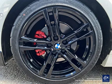 BMW 118d 819M 블랙유광 휠도색 + 레드 캘리퍼 도색 / 용인 처인구
