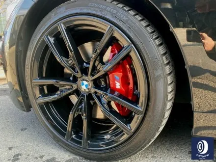 BMW G20 M340i 792M 블랙 유광 휠도색 + 레드 캘리퍼 도색 / 용인 처인구