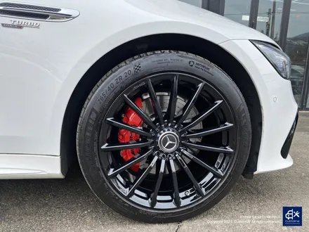 벤츠 GT43 AMG 휠수리 후 블랙유광 휠도색 + 레드 캘리퍼 도색 / 용인 처인구