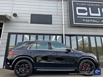 Mercedes-AMG GLE53 블랙유광 휠도색 & 레드 캘리퍼 도색 / 용인 처인구