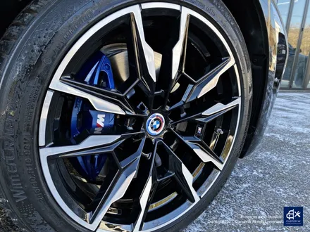 BMW i4 M50 기존 도색 제거 약품 박리 후, 블랙 폴리시 휠 + 블루 캘리퍼 도색 / 용인 처인구