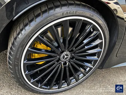 벤츠 CLS450 신형 20인치 마차휠 블랙 실버 투톤 유광 휠도색 + 옐로우 캘리퍼 도색 / 용인 처인구