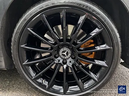 벤츠 CLS450 마차휠 수리 후 블랙유광 휠도색 + 카본 세라믹 골드 캘리퍼 도색 / 용인 처인구