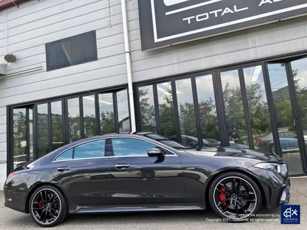 벤츠 CLS53 AMG 투톤 유광 휠도색 + 레드 캘리퍼 도색 / 용인 처인구