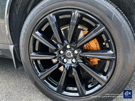 볼보 XC90 휠수리 후 블랙유광 휠도색 + 카본 세라믹 골드 캘리퍼 도색 / 용인 처인구