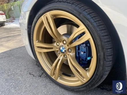 타 업체 잘못된 수리 도색 이력이 있는 BMW 640i 약품 박리 / 페인트 제거 후, 골드 휠 도색 + 엄청난 부식 제거 후, 블루 컬러 캘리퍼 도색으로 부식 방지까지_! / 용인 처인구