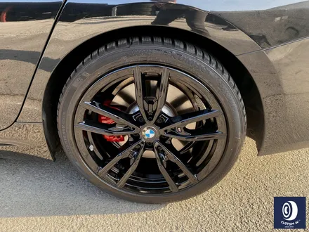 BMW G20 M340i 792M 블랙 유광 휠도색 + 레드 캘리퍼 도색 / 용인 처인구