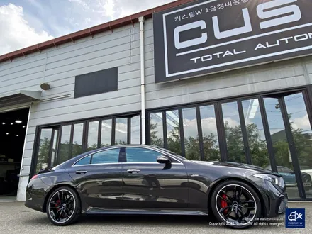 벤츠 CLS53 AMG 투톤 유광 휠도색 + 레드 캘리퍼 도색 / 용인 처인구