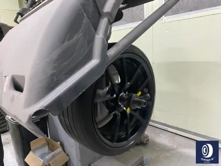 휠 수리 도색 불량 / BMW M4 763M 타 업체 잘못된 휠도색 약품 박리 / 페인트 제거 후, 사틴 블랙 휠 도색 재작업 + 카본 세라믹 골드 캘리퍼 도색 / 용인 처인구