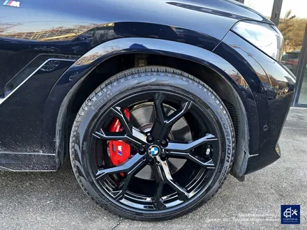BMW G06 X6 블랙유광 휠도색 + 레드 캘리퍼 도색 / 용인 처인구
