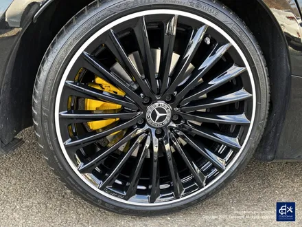 벤츠 CLS450 신형 20인치 마차휠 블랙 실버 투톤 유광 휠도색 + 옐로우 캘리퍼 도색 / 용인 처인구