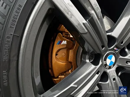BMW G20 320d 휠수리 후 건메탈 유광 휠도색 + 카본 세라믹 골드 캘리퍼 도색 / 용인 처인구