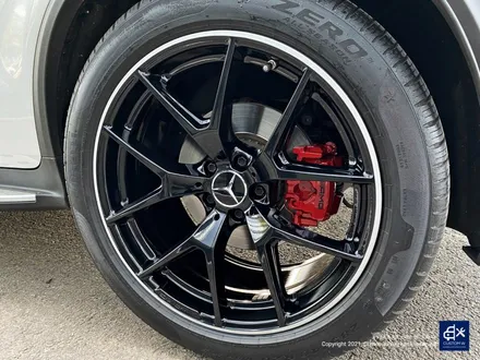 벤츠 GLC43 AMG 휠수리 후 투톤 유광 휠도색 + 레드 캘리퍼 도색 / 용인 처인구