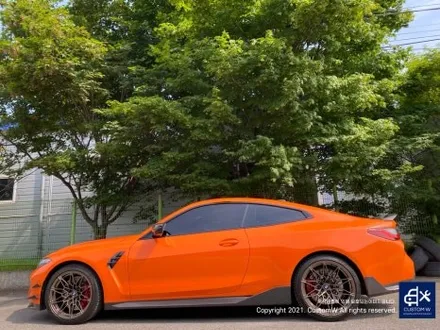 멋지게 꾸민 BMW G82 M4 컴페티션 826M 휠 도색 (M5 CS 789M 휠에 적용되는 골드 브론즈 컬러) 그리고 레드 캘리퍼 도색까지_! / 용인 처인구