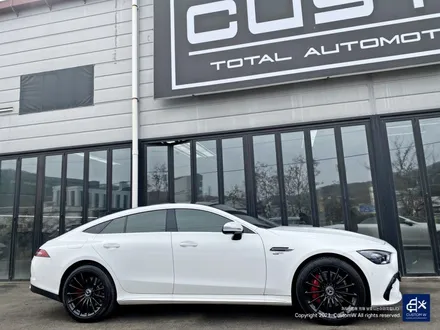 벤츠 GT43 AMG 휠수리 후 블랙유광 휠도색 + 레드 캘리퍼 도색 / 용인 처인구