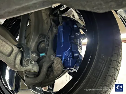 BMW 6GT 620d 647M 휠수리 후 블랙유광 휠도색 + 블루 캘리퍼 도색 / 용인 처인구