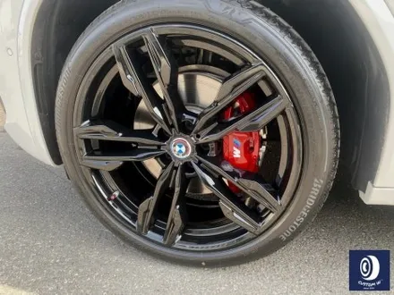 BMW X3 M40i 718M 21인치 휠 상처 수리 후, 블랙 유광 휠도색 + 레드 캘리퍼 도색 / 용인 처인구