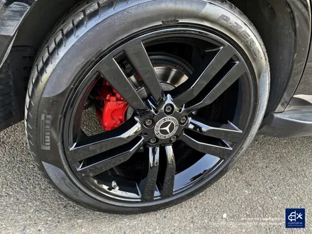 벤츠 GLK220 휠수리 후 블랙유광 휠도색 + 부식 제거 후 레드 캘리퍼 도색 / 용인 처인구