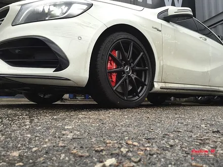 새차도 휠도색&캘리퍼도색을 한다. 강력한 포켓머신! A45 AMG 신차에요! / 용인 처인구