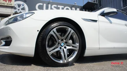 고스트크롬 휠도색으로 BMW 640D 휠을 멋지게 바꿔봤습니다. / 용인 처인구