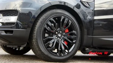 레인지로버 스포츠(Range rover sport) 블랙유광 휠도색으로 포스는 나의 것으로! / 용인 처인구