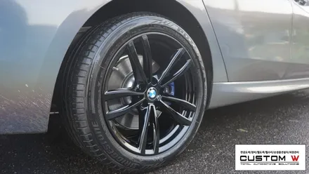 BMW 6GT 블랙유광(하이그로시블랙) 휠도색. / 용인 처인구