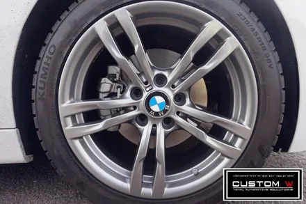 BMW 441M 휠 상처 수리후, 휠복원도색 .분당용인 수입차  BMW휠수리복원 도색 커스텀W / 용인 처인구