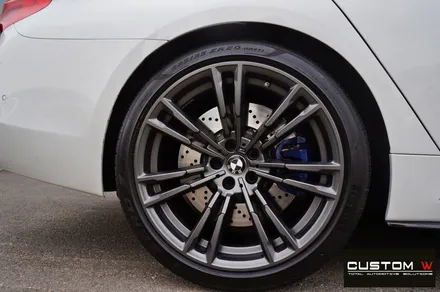 BMW F90 신형 M5 매트 그레이(사틴 그레이) 휠 도색 / 용인 처인구