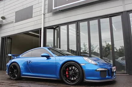 포르쉐 911 GT3 매트 블랙 휠도색 / 용인 처인구