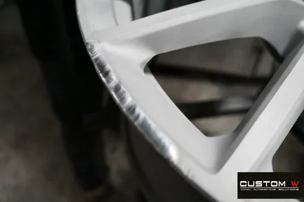 벤츠 GT43 AMG 휠 상처 수리 후 다이아몬드 컷팅 휠복원 / 용인 처인구