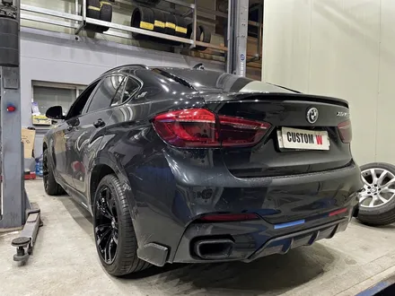 BMW X6 휠수리 후 블랙유광 휠도색 / 용인 처인구