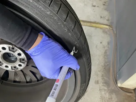 BMW G11 730d 휠 수리 불량 재작업 약품 박리 후 고스트 크롬 휠도색 + 블랙 캘리퍼 도색 / 용인 처인구
