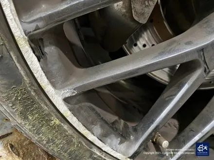 벤츠 C63 AMG 휠수리 후 투톤 유광 휠도색 / 용인 처인구
