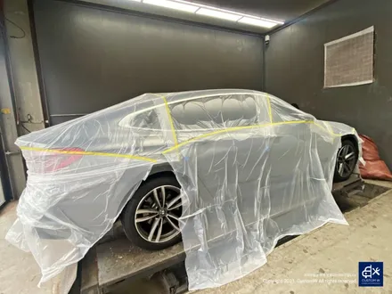 BMW 6GT 620d 647M 휠수리 후 블랙유광 휠도색 + 블루 캘리퍼 도색 / 용인 처인구