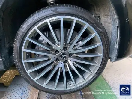 벤츠 W223 S500 휠 상처 수리 후, 다이아몬드 컷팅 휠 복원 / 용인 처인구
